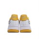 Nike Air Force 1 Low Low Top White and Yellow Double Hook