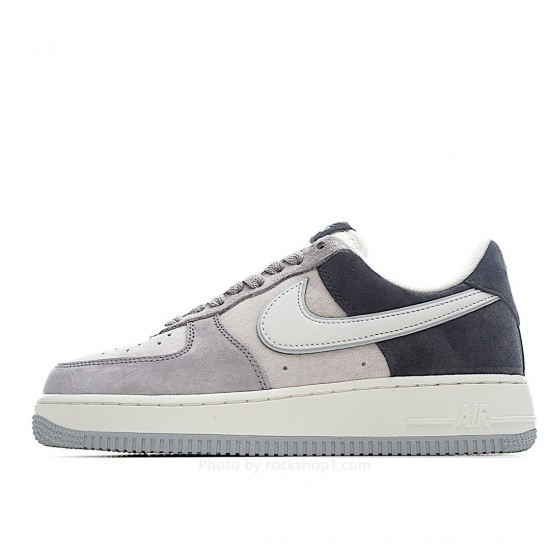 Nike Air Force 1 White Grey Black Reflective