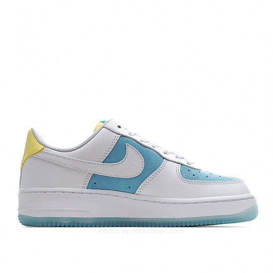 Nike Air Force 1 White and Blue