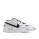 Air Jordan 1 Retro Low GS 'White Black'