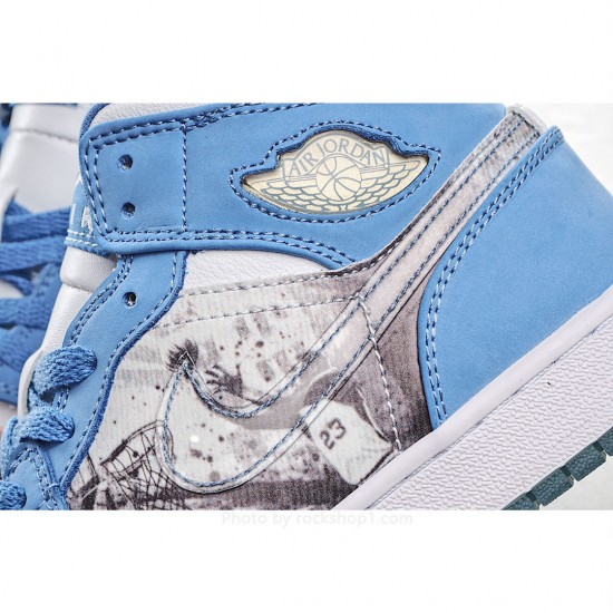 Air Jordan 1 Retro Alpha 'White University Blue'