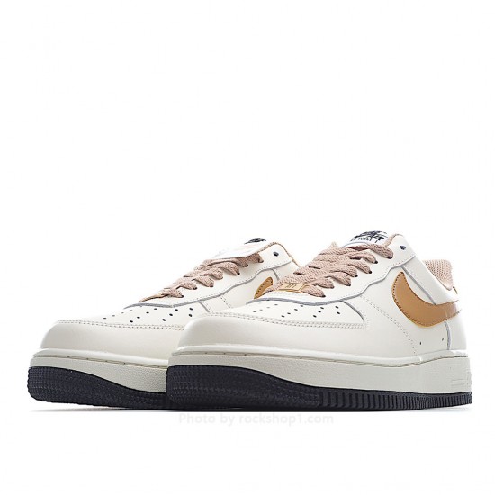 Nike Air Force 1 Low 07 Low Top Sneakers Brown