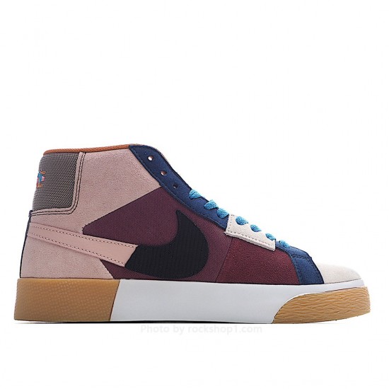 Nike Zoom Blazer Mid Premium SB 'Mosaic Pack - Dark Wine'