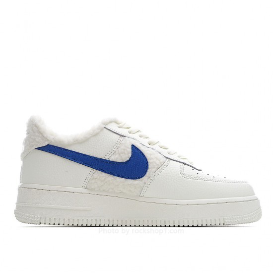 Nike Air Force 1 Low White and Blue Tick