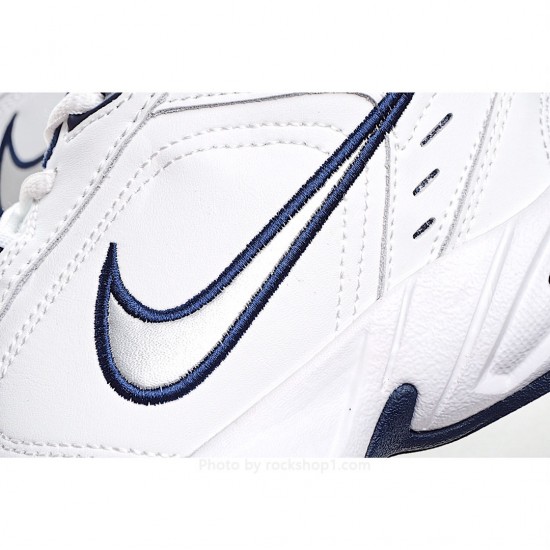 Nike Air Monarch IV 'White Navy'