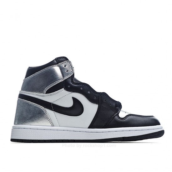 Wmns Air Jordan 1 Retro High OG 'Silver Toe'