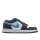 Wmns Air Jordan 1 Low 'Black University Blue'