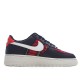 Nike Air Force 1 Low Top Black Red