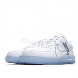 Nike Air Force 1 React QS Light Bone  蓝 