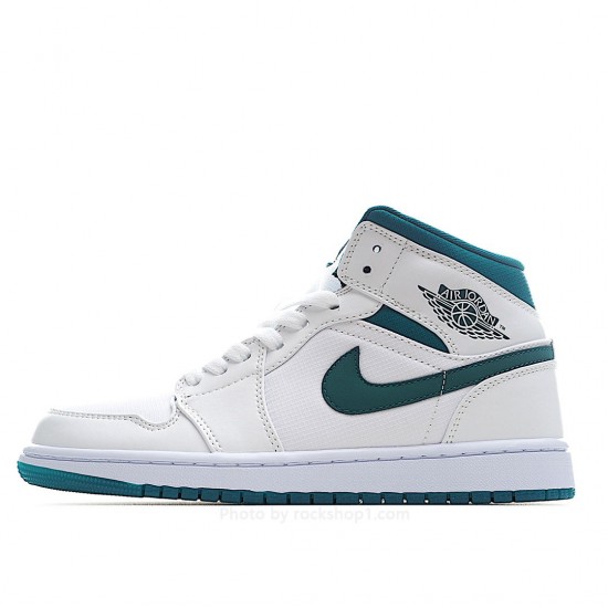 Air Jordan 1 Mid 'Mystic Green'