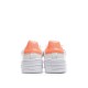 Nike Air Force 107 Low-Top Sneakers White and Orange Reflective Hook