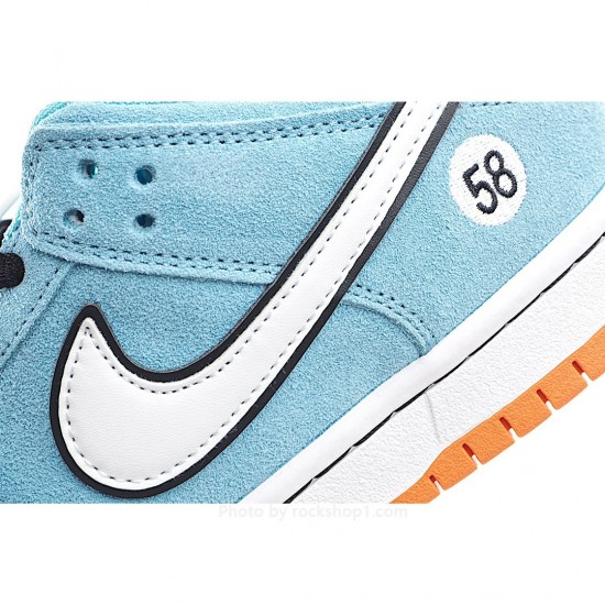 Nike WE CLUB 58 x Nk SB Dunk Low Pro Club 58 Gulf Low Top Sneakers