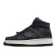 Nike Air Force 1 07 Premium Black Grey 3M Reflective