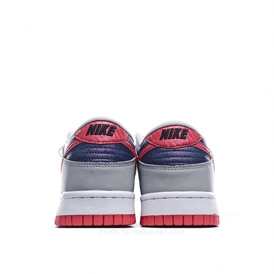 Nike SB Dunk Low Pro QSSamba Grey Red Blue