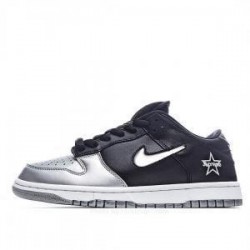 Nike Supreme X Dunk SB Low   黑银