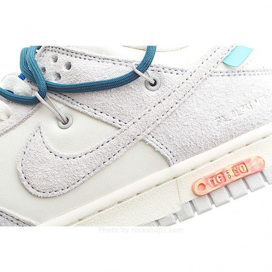 Nike SB Dunk OFF-WHITE Grey Blue