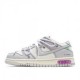 Nike 0ff-White x Nike Dunk Low "03 of 50" OW White Grey