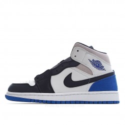 Air Jordan 1 Mid SE 'Royal Black Toe'