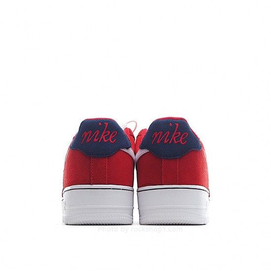 Nike NK Air Force 107 Sneakers Red & Blue