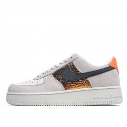 Nike Air Force 1 Low "IridescentSnakeskin Light Grey Beige