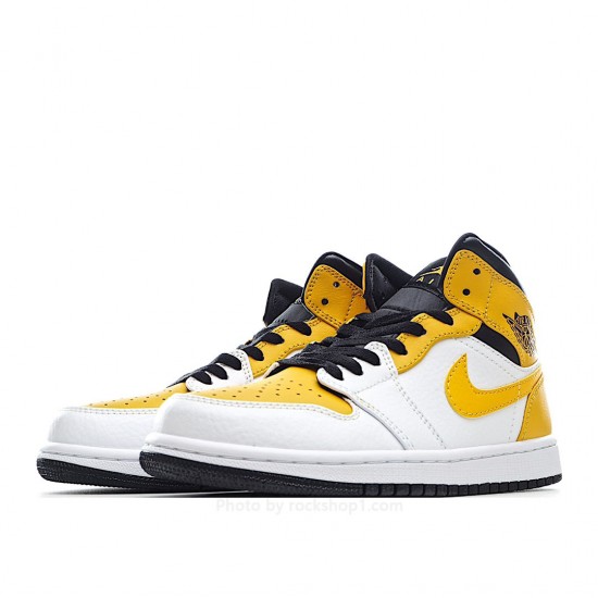 Air Jordan 1 Mid 'University Gold'