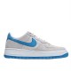 Nike Air Force 1 07 LV8 EMB Suede Grey Blue Hook