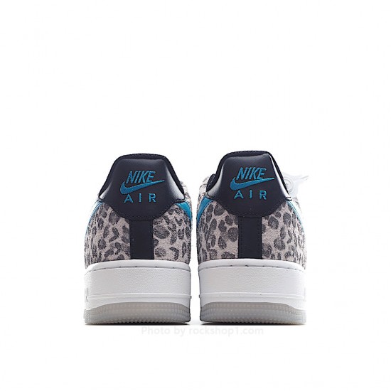 Nike Air Force 1 Low ''Leopard Off-White Blue