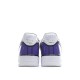 Nike Air Force 1 Low'07 White Purple Gold