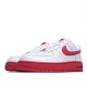 Nike Air Force 1 Low Low Top White Red