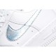 Nike Air Force1 LOW07 Trainers in White blue    蓝 