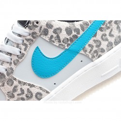 Nike Air Force 1 Low ''Leopard Off-White Blue