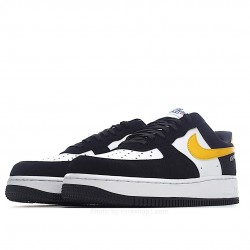 Nike Air Force 1 Low Sneakers Black & Yellow