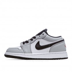 Air Jordan 1 Low GS 'Light Smoke Grey'