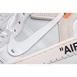 Off-White x Air Jordan 1 Retro High OG 'White' 2018