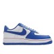 Nike Air Force 1 White and Blue