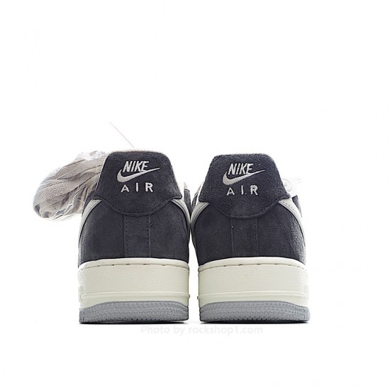 Nike Air Force 1 White Grey Black Reflective