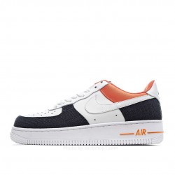 Nike Air Force1 07 Black Orange