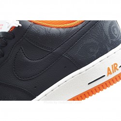 Nike Air Force 1 Black Orange