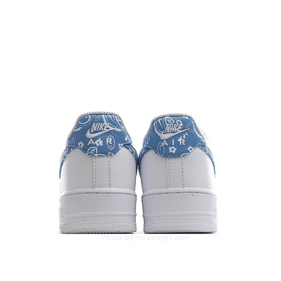 Nike Air Force 1 White and Blue