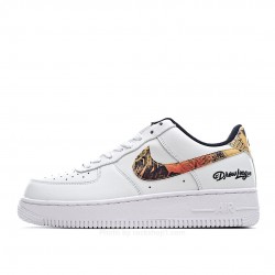 Nike Air Force 1 LowDrew League White and Orange