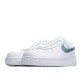 Nike Air Force1 LOW07 Trainers in White blue    蓝 