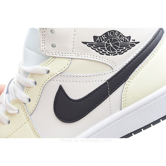 Wmns Air Jordan 1 Mid 'Coconut Milk'