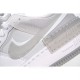 Nike WMNS Air Force 1 Shadow White and Grey Air Force Sneakers