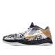 Nike Nike Zoom Kobe ProtroBig Stage Parade low-top basketball shoes black and white gold