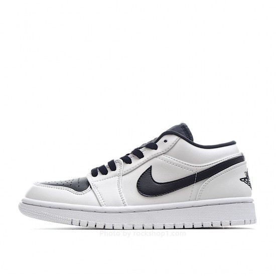 Air Jordan 1 Retro Low GS 'White Black'