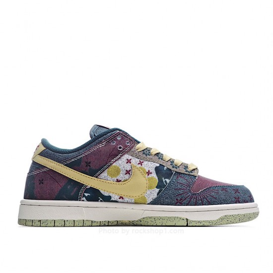 Nike Dunk Low SP Community Garden Lemon Cashew Blossom