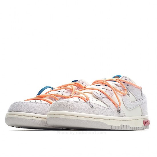 Nike SB Dunk OFF-WHITE Grey Powder Blue