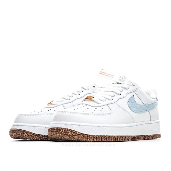 Nike Air Force 1 LV8 White and Blue