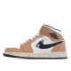 Air Jordan 1 Mid SE GS 'Brushstroke Paint Splatter'