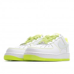 Nike Air Force 107 Low 3M Reflective Lime Yellow Low Top